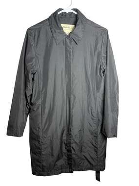 Eddie Bauer Women's Trench Coat Black Size XS
